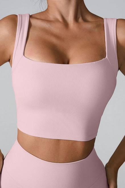 Spice Fit Pink Active Top Blowout Deal