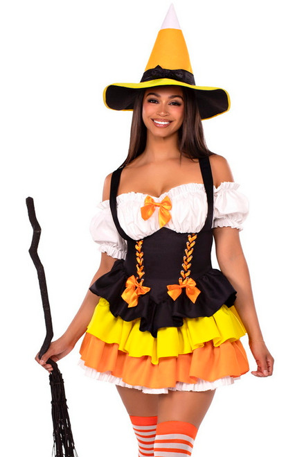 Candy Corn Witch Costume