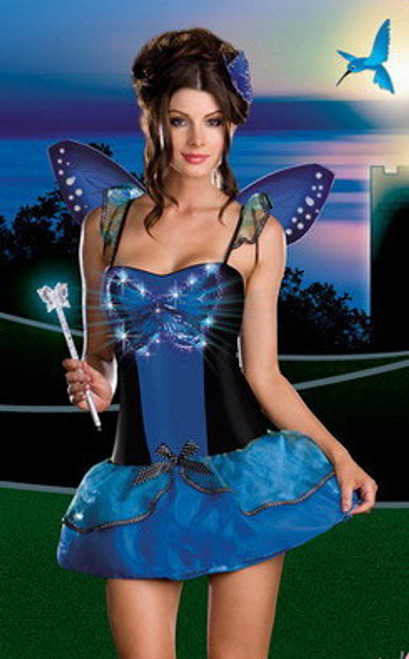 Blue Butterfly Beauty Light Up Costume