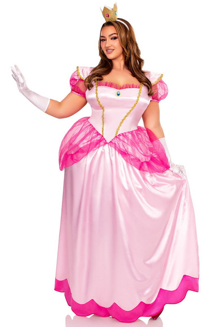 Plus Size Classic Pink Princess Costume