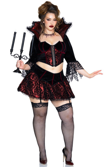 Plus Size Love Bite Vampire Halloween Costume