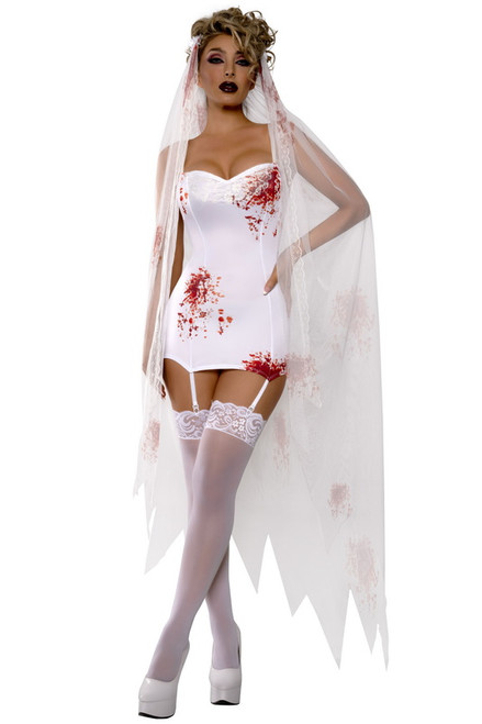 Delightful Dead Bride Costume
