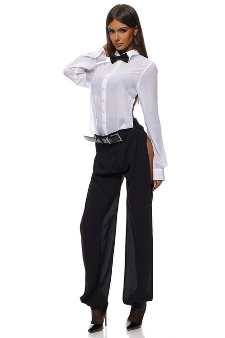 Sexy Satin Bow Darling Costume