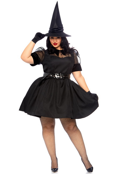 Plus Size Bewitching Witch Halloween Costume