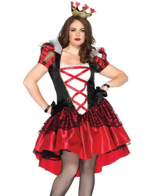 Plus Size Royal Red Queen Sexy Costume