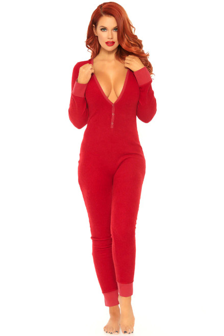 Nikita Red Rib Long Johns