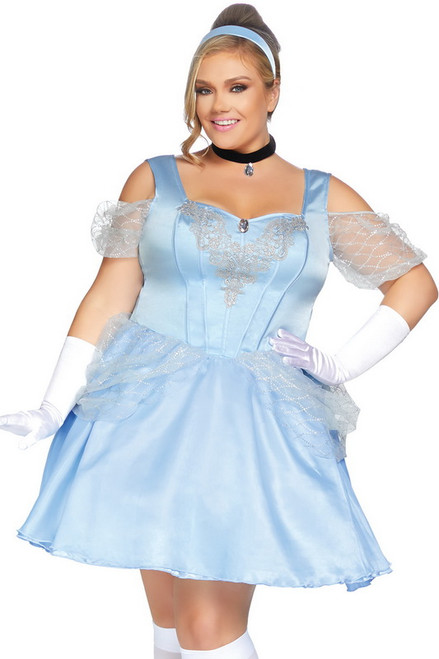 Plus Size Glass Slipper Sweetie Costume