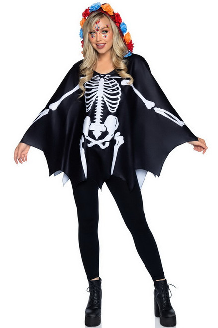 Day Of The Dead Poncho