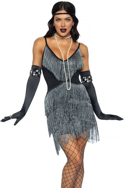 Dazzling Flapper Halloween Costume