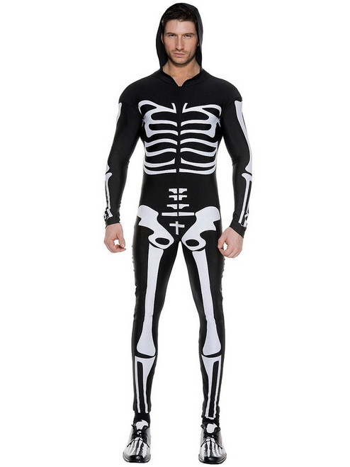 Men's Skeleton Body Suit