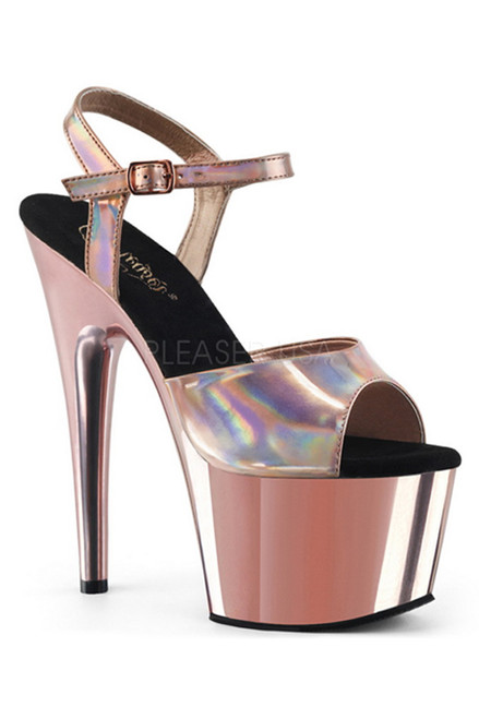 Rose Gold Hologram/Rose Gold Chrome