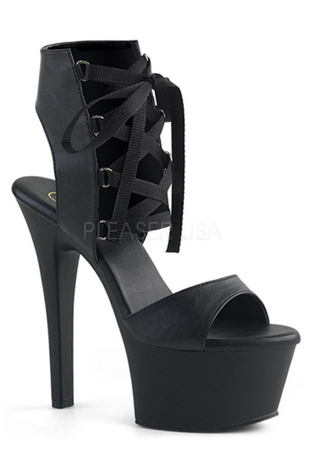 6" Lace-Up Ankle Sandal