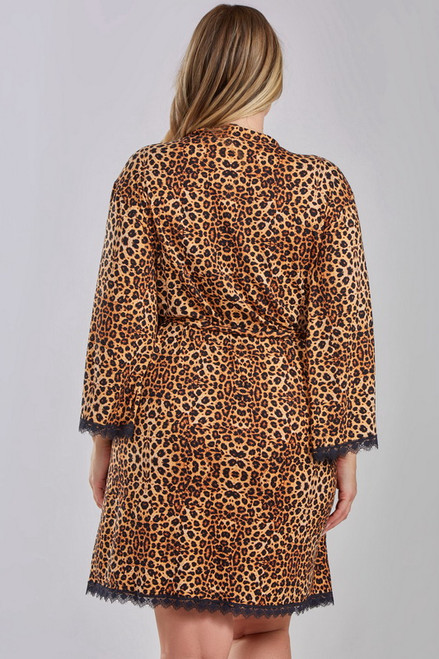 OVERSISED ROBE ANIMAL INSTINCT