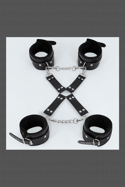 All 4's Fuzzy Cuff Set