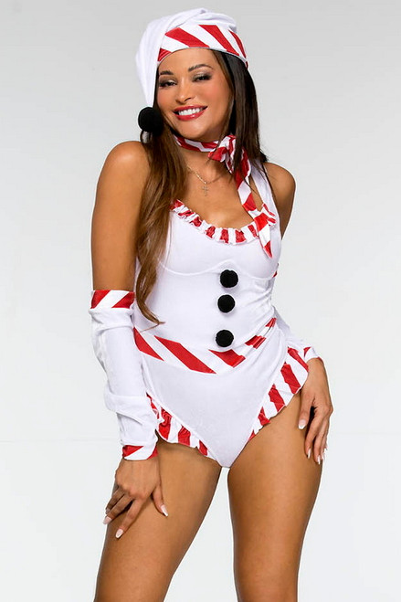Sexy Snow Woman Holiday Costume