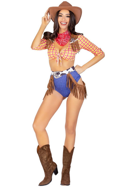 Men's Showdown Cowboy Halloween Costume- Spicy Lingerie