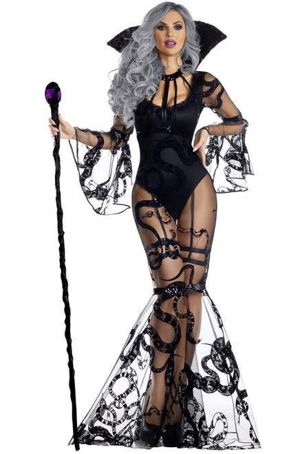 Viper Sorceress Halloween Costume