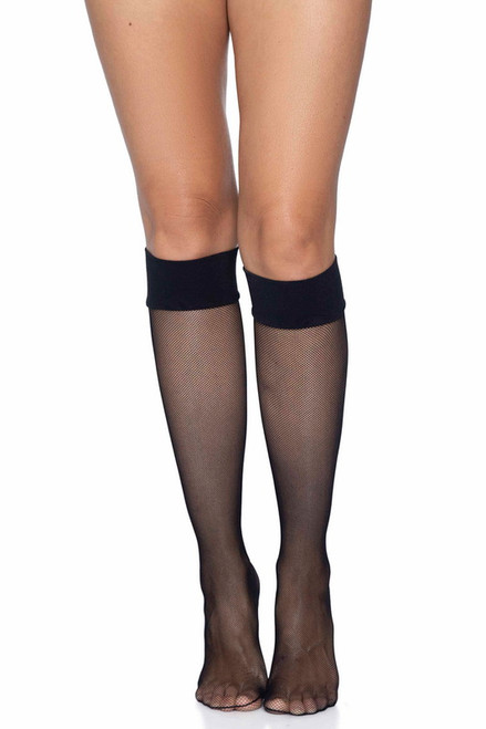 Micro Net Knee Socks