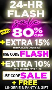 Memorial Flash Sale Lingerie 