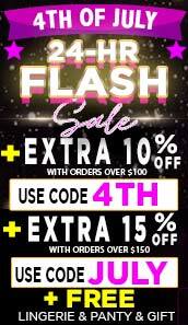 Memorial Flash Sale Lingerie 