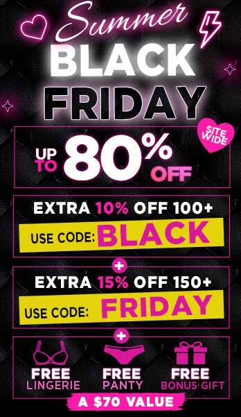Memorial Flash Sale Lingerie 