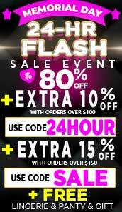 Memorial Flash Sale Lingerie 
