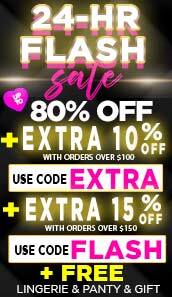 Memorial Flash Sale Lingerie 