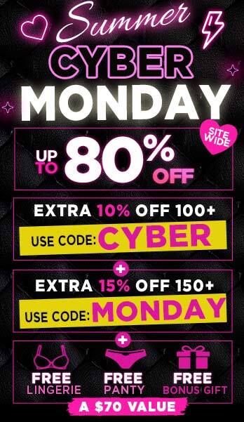Memorial Flash Sale Lingerie 