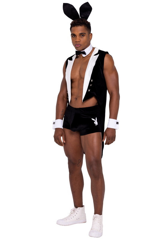 Men's Playboy Tuxedo Bunny Halloween Costume
