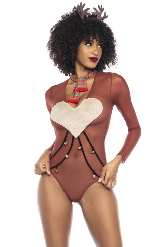 Sexy Babe Reindeer Bedroom Costume