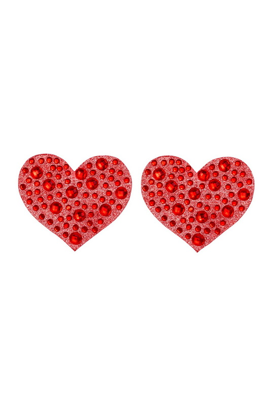 Red Amore Jeweled Pasties