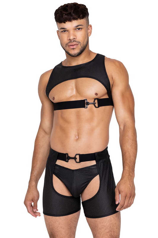 Men's Black Spandex Master Harness image 2