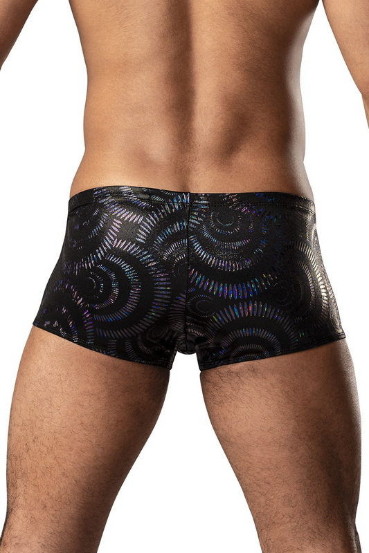 Men's Black KaleiDickscope Mini Short image 1
