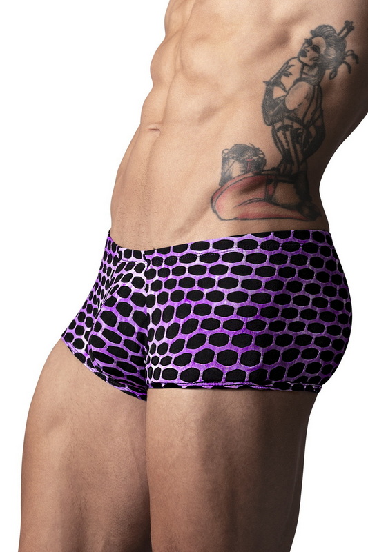 Men's Purple Sting Me Daddy Mini Short image 2