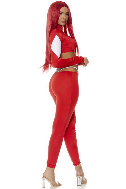 Red Powerful Ranger Costume On Sale image 1