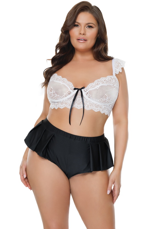 Plus Size Beautiful Dreamer Crop Top & Shorts image 2