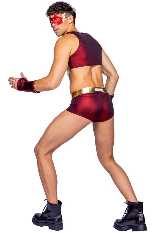 Men's Thunderbolt Hero Halloween Costume image 1