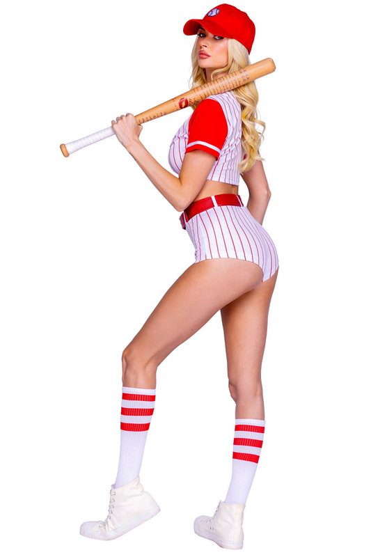 Home Base Baseball Player Halloween Costume image 1