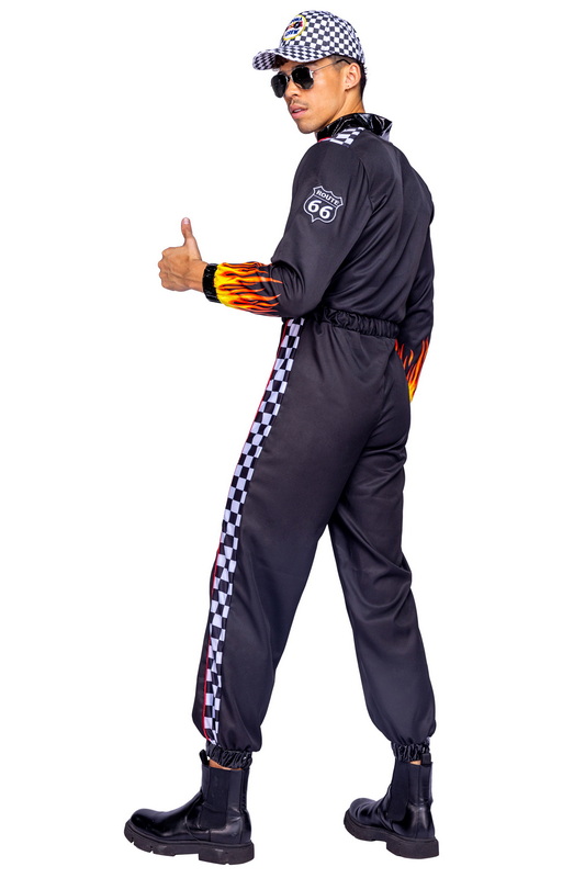 Men's Hunky Race Car Driver Halloween Costume image 1