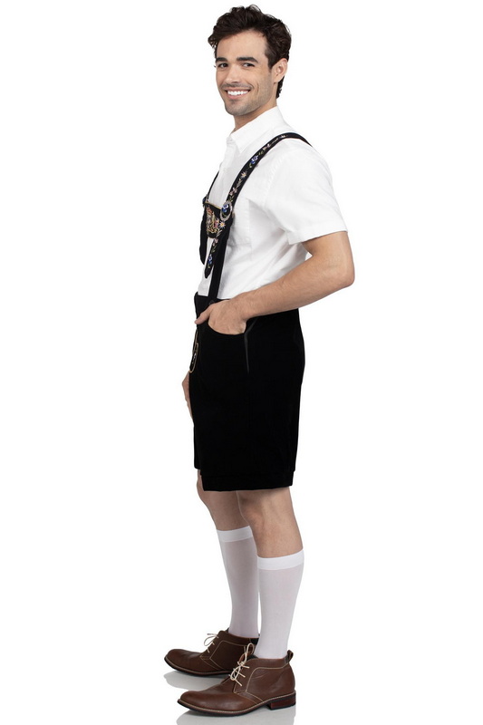 Men's Bavarian Lederhosen Halloween Costume image 2