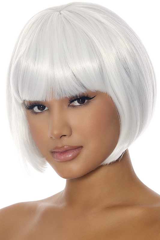 White Bob Wig