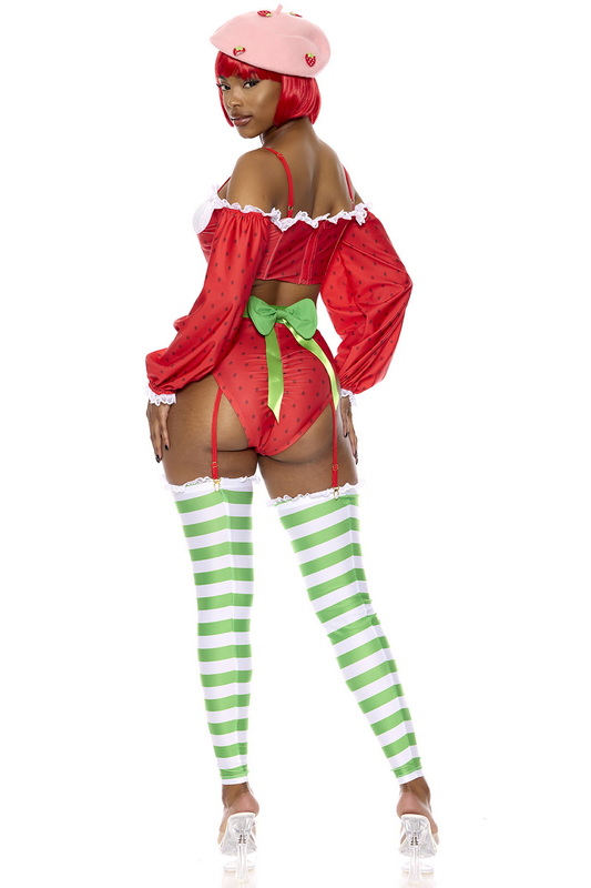 Strawberry Shortie Halloween Costume image 3