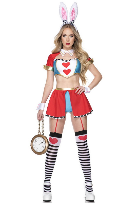 Rabbit Wonderland Halloween Costume image 3