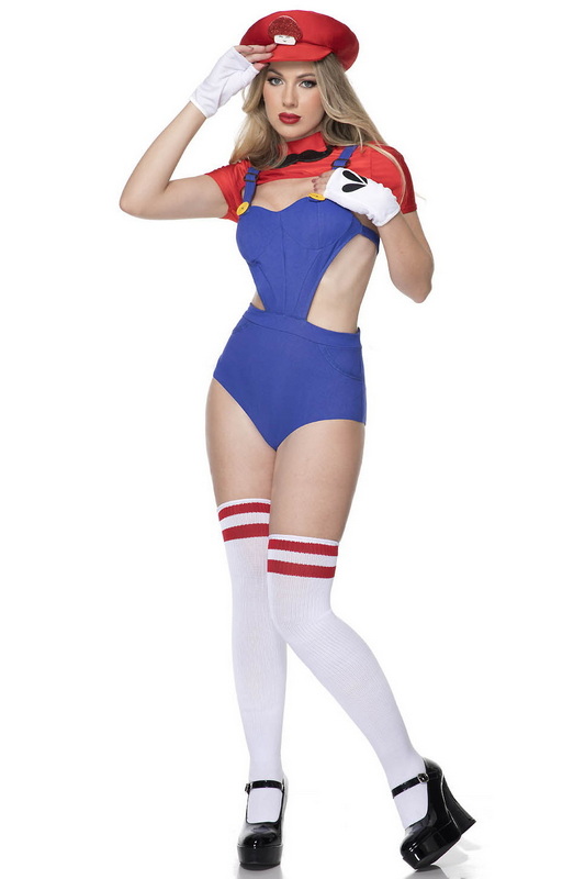 Sexy Plumber Babe Halloween Costume