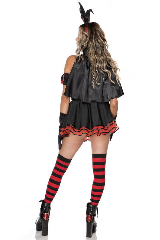 Dark Queen Of Hearts Halloween Costume image 7