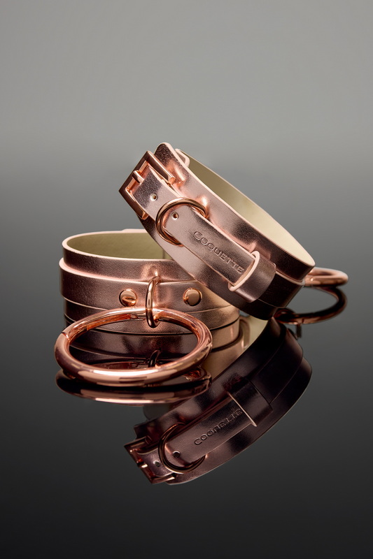 Submissive Rose Gold Ankle Cuffs image 5