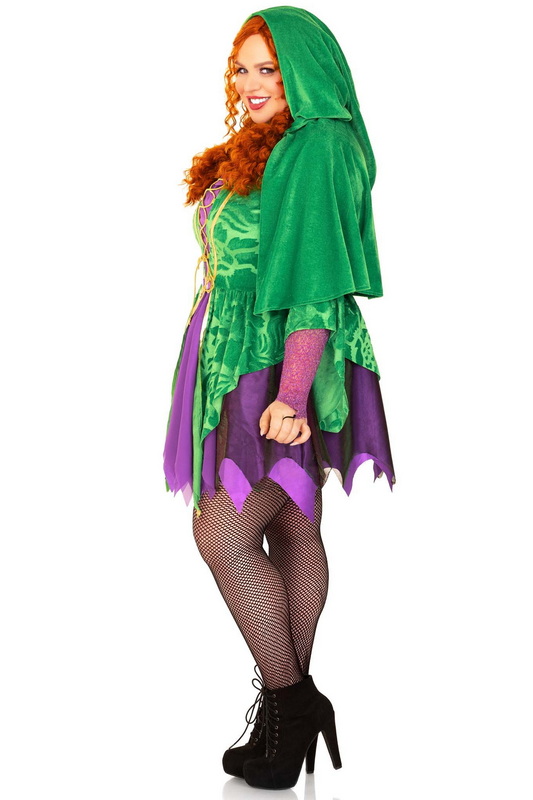 Plus Size Crafty Spellcaster Halloween Costume On Sale image 1