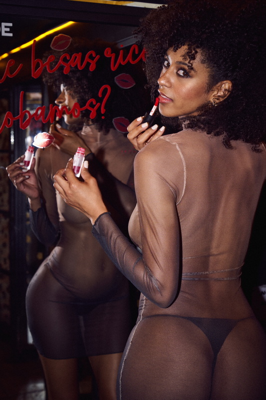 Prime Mesh Ombre Overlay Dress image 2