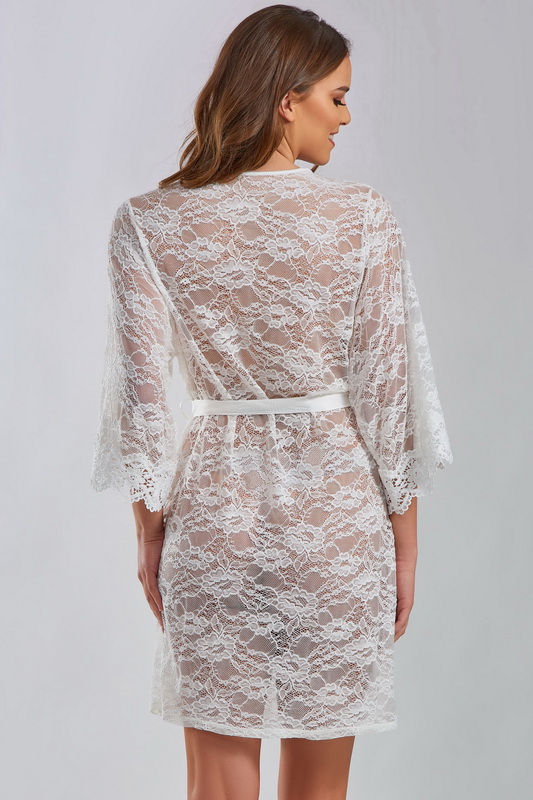 New Traditions Lace Robe Blowout Deal image 2
