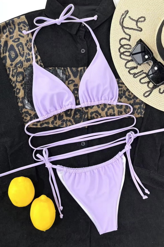Choose Your Sexy Lilac Bikini Set Blowout Deal image 1
